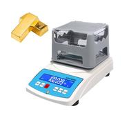 Appareil De Test De Pureté De L'or, Testeur De Valeur K De L'or, Densimètre Pour Or Et Argent Avec Écran LCD Et Réservoir D'eau, Capteurs De Haute Précision(300g)