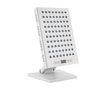 Appareil de thérapie à 80 LED à lumière rouge proche infrarouge avec lunettes de protection, 3 niveaux réglables, lumière proche infrarouge, lampe de thérapie à la lumière rouge, panneau de