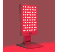Appareil de thérapie à la lumière rouge, lampe LED avec minuterie de 1 à 30 min, panneaux de luminothérapie réglables pour tout le corps avec 80 LED à double puce, thérapie par lumière proche