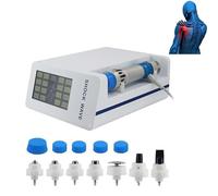 Appareil de thérapie extracorporelle à ondes de choc avec 7 sondes, 18 vitesses de fréquence, 30 niveaux d'énergie pour soulager la douleur et le traitement des tissus profonds