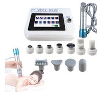 Appareil de thérapie par ondes de choc ED - Appareil de thérapie par ondes de choc extracorporelles - Machine de massage des tissus profonds avec 11 têtes pour la percussion corporelle, la relaxation