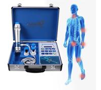 Appareil De Thérapie Par Ondes De Choc ED, Machine de Physiothérapie des Ondes de Choc avec 7 Têtes de Massage, Dispositif Professionnel à Ondes De Choc Soulagement Douleur
