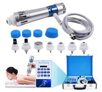 Appareil De ThéRapie Par Ondes De Choc ED,Masseur Professionnel Pour Soulager La Douleur Avec 7 TêTes De Massage,Pour Blessures Sportives,Blessures Articulaires,Soulagement Des Douleurs Musculaires