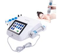 Appareil De Thérapie Par Ondes De Choc,Masseur Musculaire Profond Avec 7 Têtes De Massage,Mode Massage Haute Fréquence, Ajustement Intelligent De L'intensité,Pénétration Profonde Dans Le Fascia