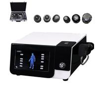 Appareil de thérapie par ondes de choc, masseur portable pour tissus profonds avec écran tactile, 1000 à 5000 impulsions, modes automatique/manuel pour le soulagement des douleurs musculaires et