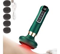 Appareil de thérapie par ventouses - Masseur électrique, outil d'aspiration intelligent, corps avec vide dynamique | Masseur de Cellulite à température de 12 niveaux pour favoriser la Relaxati