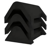 Appareil de traction cervicale en EVA, étireur de cou amovible à 3 couches avec hauteur réglable, masseur d'épaules, bloc de traction orthopédique cervical de 20,1 cm