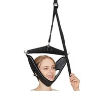 Appareil de traction du cou, hamac pour étireur de cou,Dispositif De Traction Cervicale Sur La Porte, ceinture de correction du cou pour soulager les douleurs cervicales, aide physique