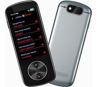 Appareil de traducteur de langue sans WiFi nécessaire, traducteur de langue bidirectionnel instantané avec plus de 137 langues, appareil de traducteur vocal hors ligne/photo/AI 2025 pour