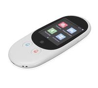 Appareil de Traduction de Langue, Appareil de Traduction de Langue Classique, écran Tactile de 2,4 Pouces Traduction Bidirectionnelle en Temps Réel Traducteur Vocal Intelligent Portable pour(Blanc)