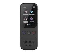 Appareil de traduction de langue - Outil de traduction intelligent portable 12,2 x 4,7 x 1,42 cm | Voix en temps réel de 138 langues, gadget de de voyage avec 1 Go de 8 Go de batterie d