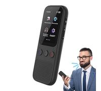 Appareil de traduction sans WiFi nécessaire, appareil de traduction - Traduction de voyage portable | 138 langues Traducteurs de langues étrangères en temps réel de haute précision