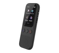 Appareil de traduction - Traducteur vocal instantané, outil vocal portable, interprétation de poche sans fil | Machine portative électronique de Communication de voyage en temps réel bidirectionnelle,