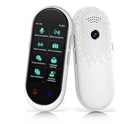Appareil de traduction vocale,Appareil de traduction avec synthèse vocale,En temps réel 138 langues et accents avec support WiFi/hors ligne/photo pour les voyages,l'apprentissage et les affaires,Blanc