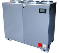 Appareil de ventilation SILVERTOP 23 électrique, avec récupération de chaleur et registre de post-chauffage à eau chaude, à deux vitesses, de Zehnder - CZICDF028745