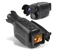 Appareil de vision nocturne, Caméra monoculaire de Vision nocturne 1080P HD, infrarouge, Zoom numérique 5X, télescope for l'extérieur, jour et nuit, double usage dans l'obscurité(R7 Night Vision)