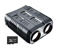 Appareil de Vision Nocturne Infrarouge binoculaire Portable 1080p Utilisation de Jour et de Nuit Photo Vidéo Prise de Vue Zoom numérique 5X Distance de visualisation complète de 300 m pour la Chasse