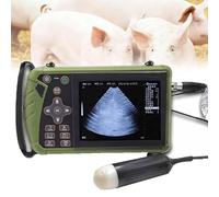 Appareil D'échographie Vétérinaire Portable Testeur De Grossesse à Ultrasons Multifonctionnel,écran Couleur Tft 5,6 Pouces,Pour Porcs Et Moutons Et Pour Test de Gestation,Avec(Convex Array Probe)