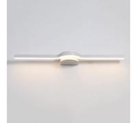 Appareil D'Éclairage de Salle Den de Lumière Avant Miroir Mené, Lampe Murale de Montage de 1N 80Cm Lumières de Miroir de Vanité Métallique Sur Dressing Table Pour Salle de Toilette Salle de Poudre/Whi