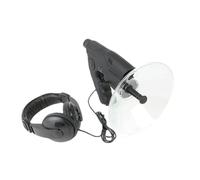 Appareil d'écoute avec amplificateur de Son, Dispositif d'écoute parabolique, Microphone parabolique 8X, monoculaires HD, Observation des Oiseaux et amplificateur de Son, Microphone pour