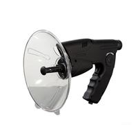 Appareil d'écoute parabolique ABS 36 cm | Plastique ABS, construction résistante aux intempéries, design léger de 36 cm, finition noire, utilisation durable