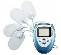 Appareil d'électro-stimulation musculation minceur régime avec lot de 4 électrodes patchs de remplacement