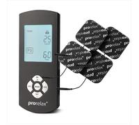 Appareil d'électrostimulation - prorelax - Duo Comfort Blackline - 2 thérapies - 8 programmes - Noir