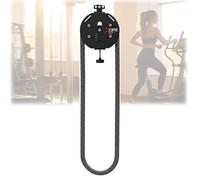 Appareil D'entraînement à Corde sans Fin Appareil de Musculation Complet à Poulie Résistance Réglable Système de Poulie à Corde sans Fin Suspendue Infinie Nylon à Boucle Fermée