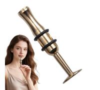 Appareil d'entraînement à embouchure - En métal - 6,8 x 3,2 x 3,1 cm - Design portable - Accessoire instrument à vent pour trompette, cornet, corne, saxophone et musicien