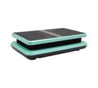 Appareil d'entraînement à plaque vibrante 200 W avec télécommande, plaque d'oscillation 2800 tr/min, charge maximale 150 kg, pour la maison et les salles de sport (vert)