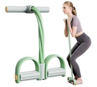 Appareil d'entraînement abdominal - Redressement assis - Musculation - 4 tubes - Cordon élastique - Équipement sportif - Sculpture