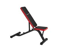 Appareil d'Entraînement Banc de Musculation pour Abdominaux Rembourrage épais noir/rouge