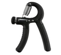 Appareil d'entraînement de la force de préhension, Entraîneur de pinces à main, compteur électronique 5kg-60kg, poignée réglable, exercice d'avant-bras, renforcement des mains(Black no counter)