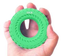 Appareil d'entraînement de la main pour les muscles de la main et les doigts, appareil d'exercice en silicone pour le fitness | Anneau pour renforcer la force de la main | Pour hommes, adolescents