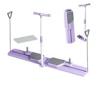 Appareil d'Entraînement de Ski | Exercice des Muscles du Périnée en Position Écartée | Entraîneur d'Affinement Corporel pour Cardio Pilates Yoga Rééducation Fitness en Intérieur