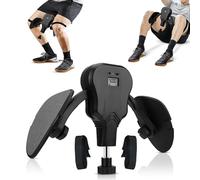 Appareil d'entraînement pour cuisses, plancher pelvien, résistance réglable, 20 kg à 60 kg, avec fonction de comptage, bandage élastique, sangles de jambes fixes, appareil d'entraînement multifonction