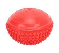 Appareil D'entraîNement Tactile De Balle De Yoga De Massage Semi-Circulaire éQuipement D'entraîNement De Balle D'éQuilibre De Yoga Pour Le Petit Enfant Rouge