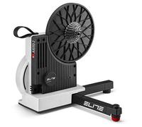 Appareil d'entrainement vélo - ELITE - Justo 2 - Noir/Blanc - Résistance magnétique - Compact et pliable