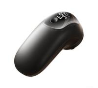 Appareil d'épilation numérique rechargeable pour le visage (noir) | Affichage numérique en temps réel, affiche la durée de vie de la batterie et le nombre de flashs, assure des paramètres de