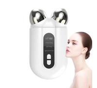 Appareil d'étirement du visage à micro-courant - Outil électrique pour resserrer la peau, appareil de levage du cou | Rouleau de contour du visage portable multifonction pour femmes, soins