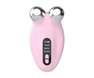 Appareil d'étirement du visage à micro-courant - Outil électrique pour resserrer la peau, appareil de levage du cou | Rouleau de contour du visage portable multifonction pour femmes, soins