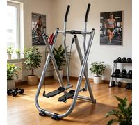 Appareil d'exercice Air Walker, Machine elliptique Pliable, équipement d'exercice Compact, avec Double fonctionnalité, pour des entraînements Cardio efficaces,Water Bottle Model