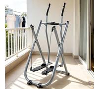 Appareil d'exercice Air Walker, Machine elliptique Pliable, équipement d'exercice Compact, avec Double fonctionnalité, pour des entraînements Cardio efficaces,Counter Model