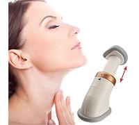 Appareil d'exercice portable pour le cou et le double menton - 3 niveaux de résistance - Exerciseur de mâchoire pour homme et femme - Aide à tonifier le cou et la mâchoire - Livré avec un sac de transport