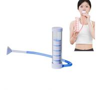 Appareil d'exercice pulmonaire compact, appareil d'entraînement respiratoire avec haltères, appareil d'exercice de respiration pour muscles abdominaux