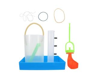 Appareil D'expérience Physique Pression Profondeur des Liquides | Plastique Transparent, Démonstration Visuelle Claire, pour Cours de Sciences et Projets Scolaires