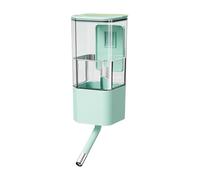 Appareil d'hydratation pour animaux de compagnie - Station d'alimentation pour bouteille avec boîtier fixe, réservoir à débit anti-fuite, solution d'hydratation mains libres | Utilisation: Chats de