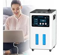 Appareil D'inhalation D'hydrogène Silencieux, Appareil Respiratoire À Hydrogène, H2 Pur À 99,99%, Débit De 900 À 4 200 Ml/Min, Séparation De L'eau En 7 Étapes, Écran Tactile(White,1800ml/min)