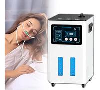 Appareil D'inhalation D'hydrogène Silencieux, Appareil Respiratoire À Hydrogène, H2 Pur À 99,99%, Débit De 900 À 4 200 Ml/Min, Séparation De L'eau En 7 Étapes, Écran Tactile(White,1800ml/min)