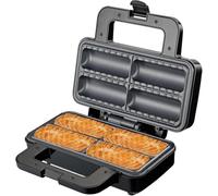 Appareil Électrique À Rouleaux De Saucisse, Machine À Pâtisserie Antiadhésive À 4 Grilles, Grill Double Face Pour La Préparation De Rouleaux De Saucisse, Pâtisseries Et Petits Pains Fourrés